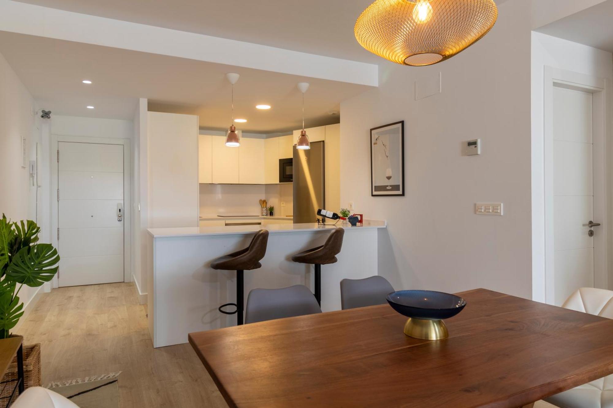 Rentitspain Apartamento Serena Terraza Con Vista A Golf モトリル エクステリア 写真