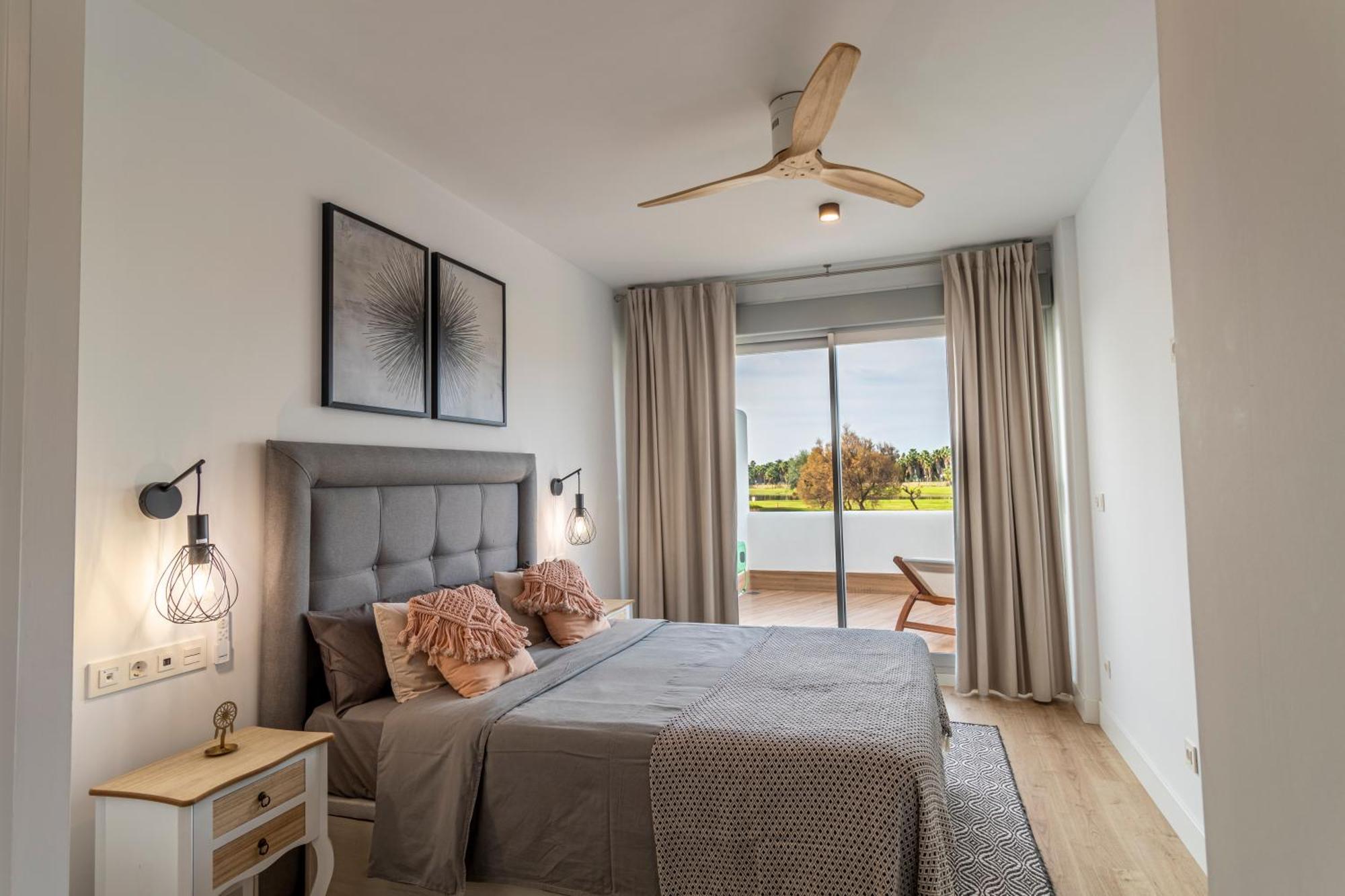Rentitspain Apartamento Serena Terraza Con Vista A Golf モトリル エクステリア 写真