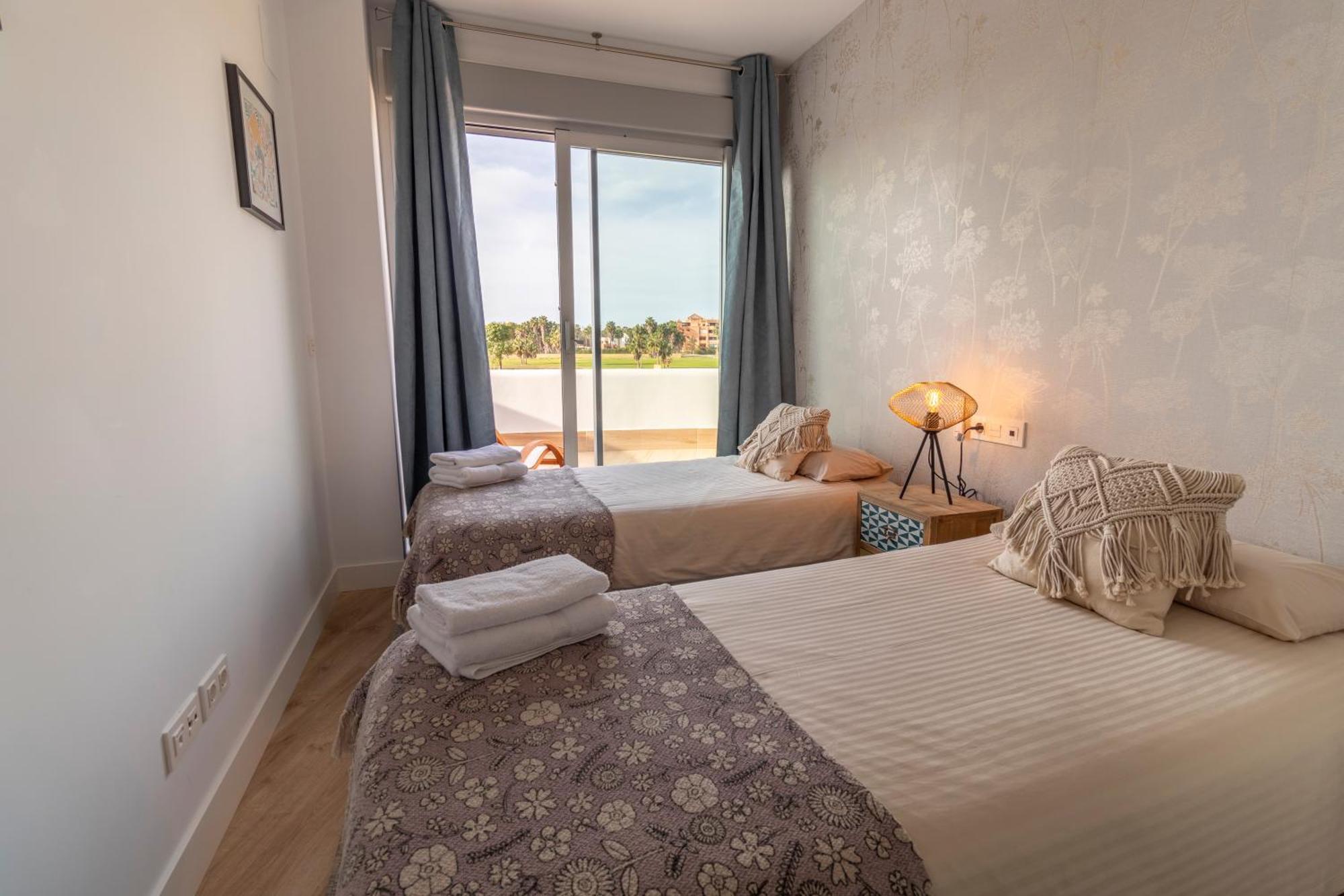 Rentitspain Apartamento Serena Terraza Con Vista A Golf モトリル エクステリア 写真
