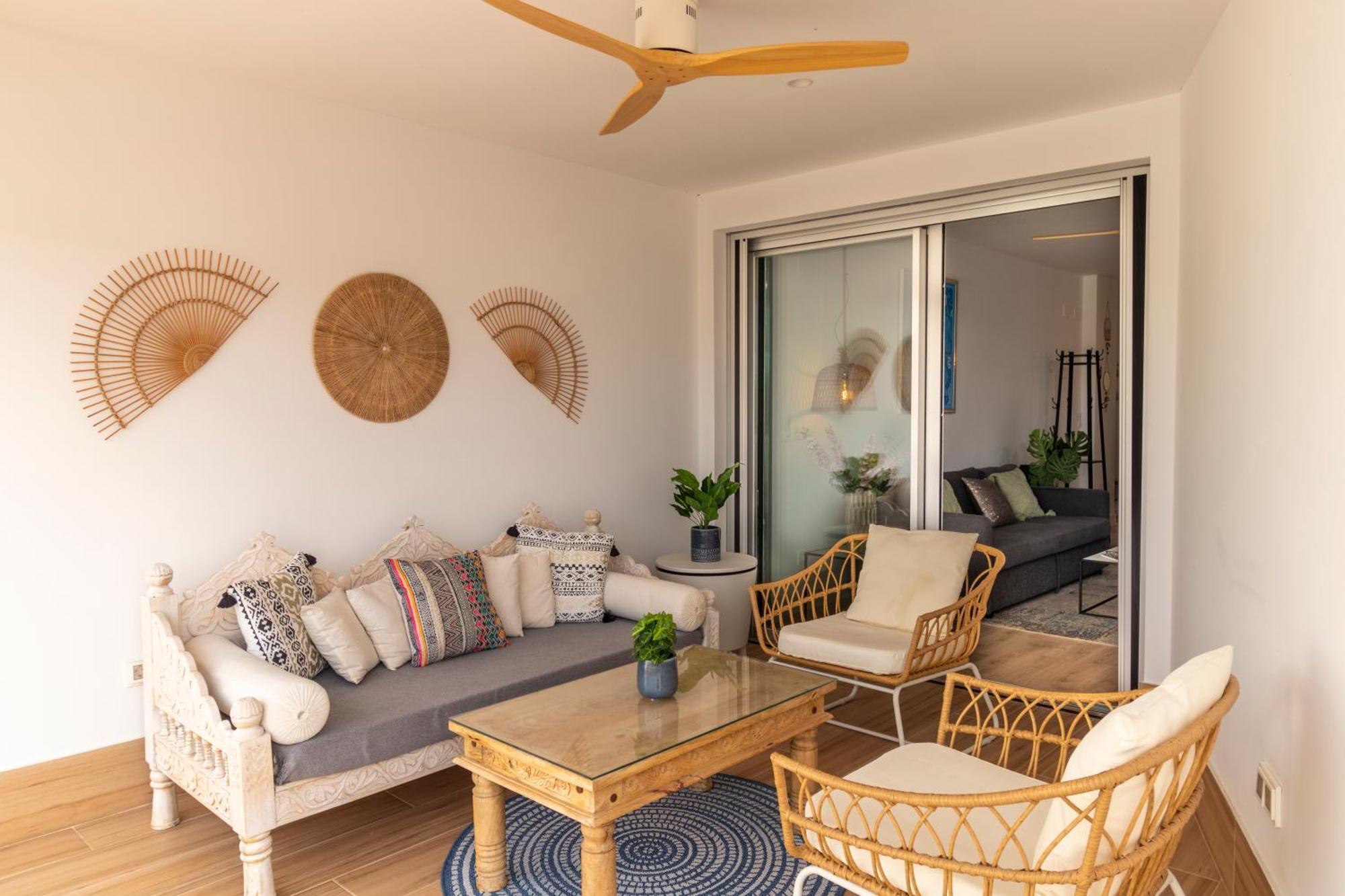 Rentitspain Apartamento Serena Terraza Con Vista A Golf モトリル エクステリア 写真